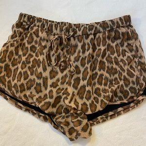 RBL Cheetah shorts size XS